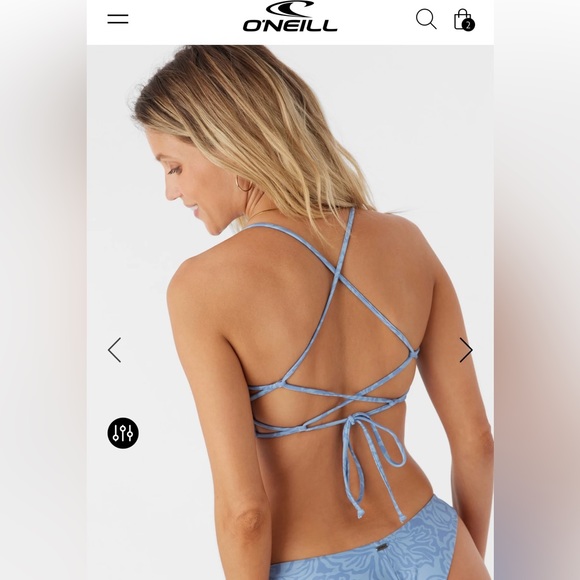 O’NEILL bikini top, BRIGGS HUNTINGTON BRALETTE TOP - Picture 7 of 9